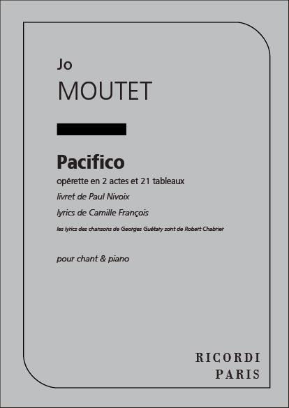 Pacifico Chant Et Piano